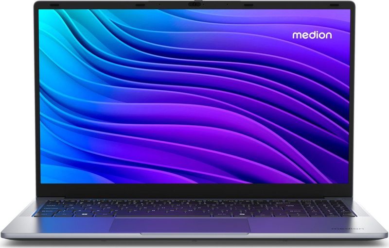 MEDION E15223 Laptop, Intel® processor N100, Windows 11 Home (S-modus), 39,6 cm (15,6'') FHD-beeldscherm, 128 GB SSD, 4 GB RAM