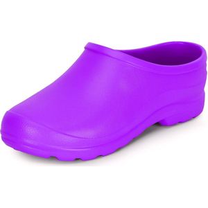 Ladeheid Unisex Clogs Tuinklompen - Tuinschoenen - Lichte - Dames - Heren - Violet - 36 - LA-DW-Xclap