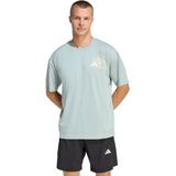 adidas Performance CLIMACOOL FUN TRAINING Graphic T-shirt - Heren - Groen