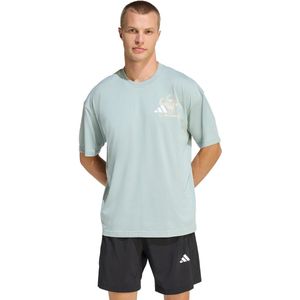 adidas Performance CLIMACOOL FUN TRAINING Graphic T-shirt - Heren - Groen