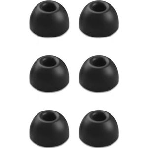 Zachte Siliconen Oortips voor Beats Studio Buds - Vervangende Oortjes - 6 Stuks