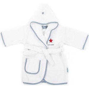 Lief Lifestyle! Baby Badjas Wit 0-1 jaar - Boy