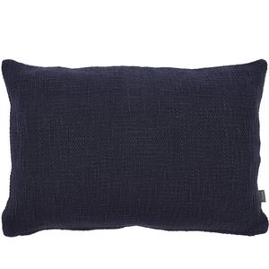 Södahl Bouclé Kussen 40 x 60 13 cm Navy blue