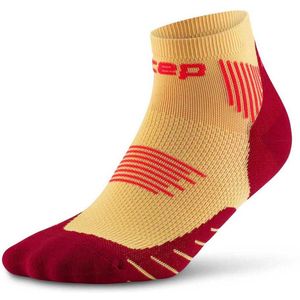 Cep Run 5.0 Korte Sokken Geel EU 42-45 Man