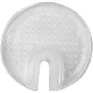 Allecto plus - Teenslippers van Siliconen, 5 Paar met Transparante Teenbeschermers en Naadbeschermingspads voor Flip-Flops en Slippers