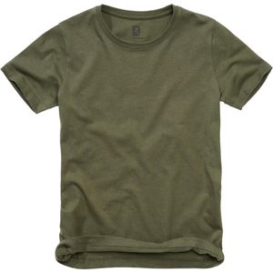 Brandit - Basic Kinder T-shirt - Kids 134 140 - Groen