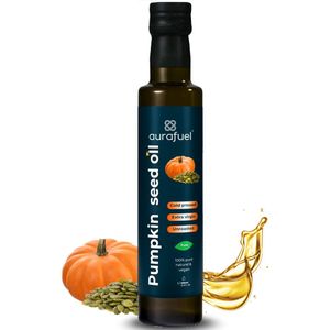 Pompoenpitolie - Pompoenzaadolie - Pumpkin seed oil - 100% puur & natuurijk - Koudgeperst - Capsules - 250ml