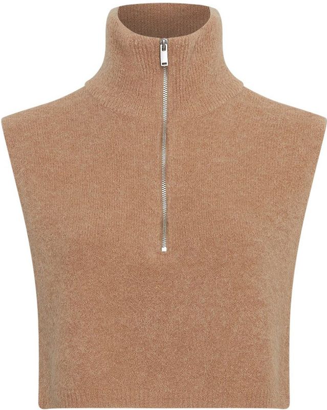 Moss Copenhagen - Milania Hope Bib Neck - Coltrui - Donkergrijs