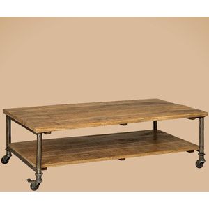 RENEW Wheel coffeetable 125x70x40