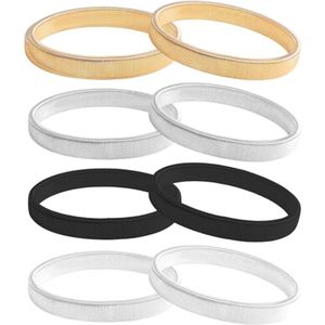 Elastische shirt mouwhouders - 2 stuks verstelbare kousenband voor long sleeves