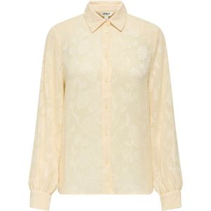 Only - Onldoreen - Blouse - Ecru - Lange Mouwen