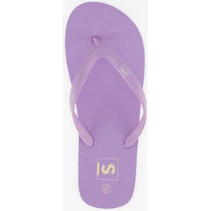Dames teenslippers lila - Maat 38