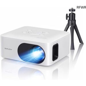RFWR® Mini Projector 1080P Full HD Draagbare Telefoonprojector voor Buiten