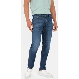 camel active Regular Fit 5-Pocket Light Jeans - Maat menswear-38/32 - Blauw