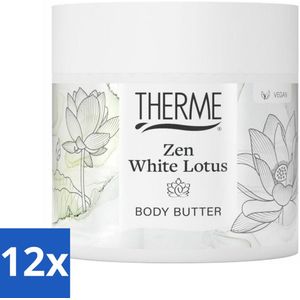 Therme - Zen White Lotus - Bodybutter - 225gr - Hydraterend - Verzorgend