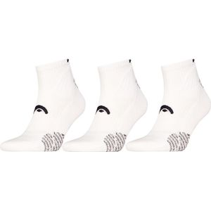 HEAD Padel Sokken Quarter 3-pack Wit