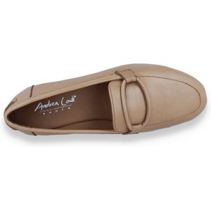 Andrea Conti Dames Loafer | Cognac | Maat: 40