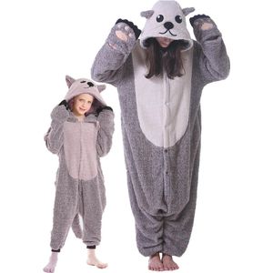 Unisex Volwassenen Onesies Leuke Cosplay Kostuums Cartoon Pyjama Overalls Nachtkleding