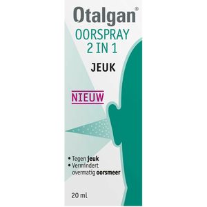 Otalgan Oorspray 2in1 - Vermindert jeuk in oor - 1 stuk