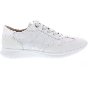 Dames Veterschoenen Hartjes Breeze Eisgrau Weiss 162.1143 Off White - Maat 6