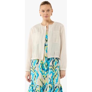 COMMA - Tussenjas - Lichtbeige - Losse Pasvorm