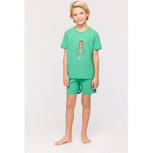 groene pyjama woody-8 jaar