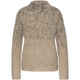 Street One Dames Trui van verengaren in Beige, in size: 34