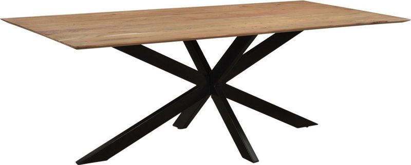 Livingfurn - Eetkamertafel Oslo - Acasia Hout - Bruine - 200 cm