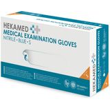 Hekamed - Soft Nitril - Handschoenen - Blauw - 100 Stuks