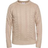 Mo - Gebreide Trui - Kameel - Heren