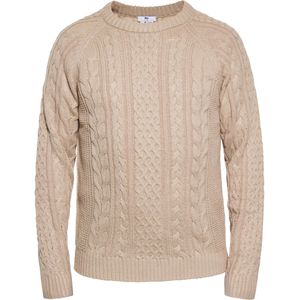 Mo - Gebreide Trui - Kameel - Heren