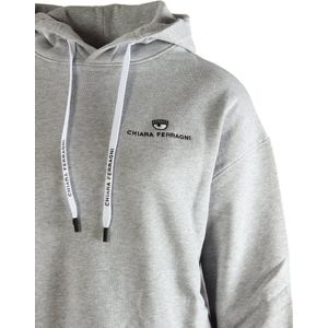 Chiara Ferragni - Cotton Hoodie - Grijs - Dames