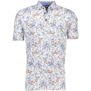 Eden Valley - Poloshirt - Wit - Pique - Korte Mouwen