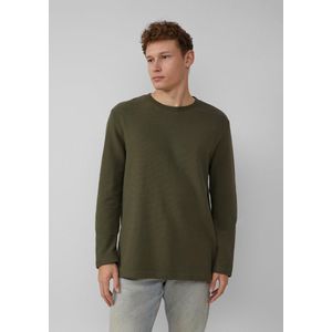 Bikini - Effen - Jersey - Ronde Hals - Lange Mouw - Losse Pasvorm