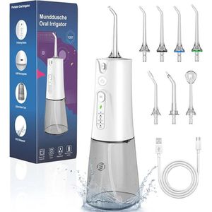 Equivera Waterflosser - Monddouche - Draadloos - Mondverzorging