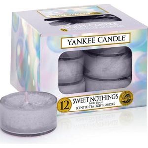 Yankee Candle Geparfumeerde Waxinelichtjes - Sweet Nothings - 12 Stuks