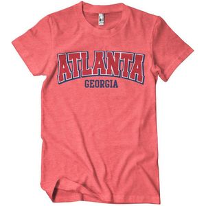 Hybris Atlanta Georgia T-Shirt Red-Heather-M