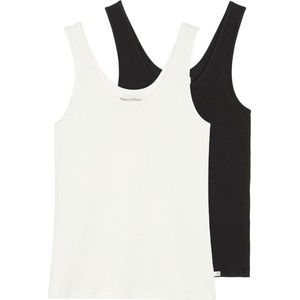 Marc O'Polo Dames onderhemd 2 pack Iconic Rib