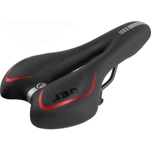 Fietszadel gel MTB-zadel waterdicht comfortabel hol ergonomisch - dames en heren - BMX racefiets - mountainbike - dirtbike - stadsfiets - spinningfiets