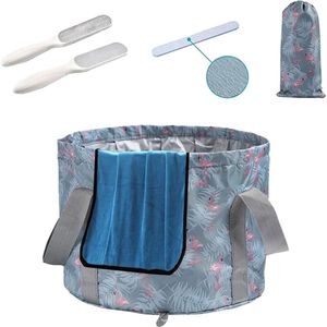 Opvouwbare Wateremmer 36L - Lichtgewicht Draagbaar Voet Spa Soaking Pedicure Basin - Outdoor Camping bath bucket