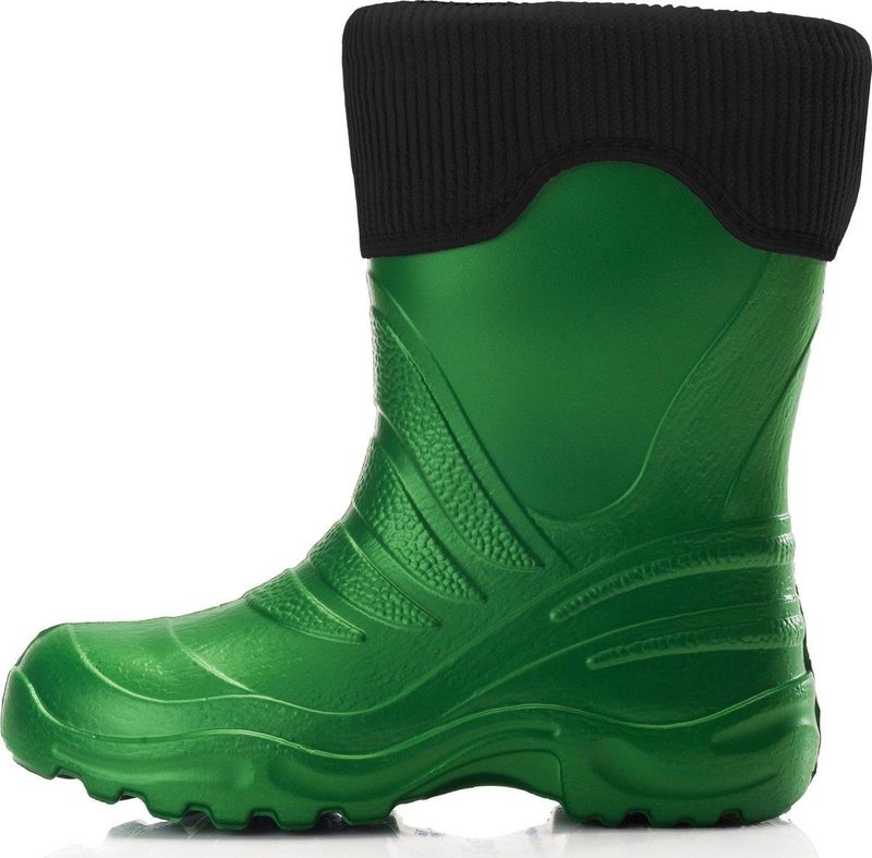 Ladeheid - LA-LMG-861-Termix - Regenlaarzen - Groen/zwart - Rubber - Gevoerd - Waterdicht