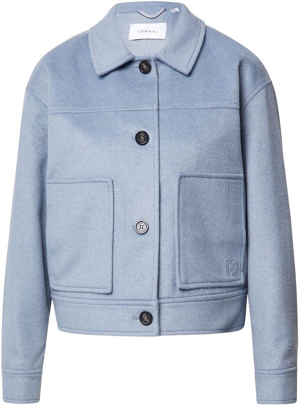 comma - Outdoor-Jacke - Korte Bomberjack - Wolmix