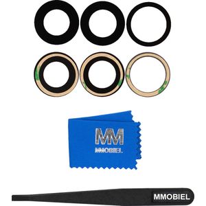 MMOBIEL Camera Lens voor iPhone 15 Pro Max - Back Camera Glas Lens - Incl. pincet en doekje