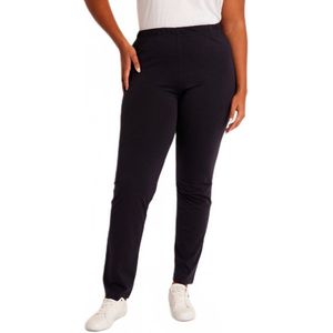 Legging van katoenjersey met elastiek in de taille