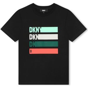 Dkny D60024 T-shirt Met Korte Mouwen Veelkleurig 10 Years Jongens
