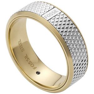 Fossil Herenring Staal 63 Bicolor 32022881