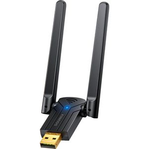 Sounix Bluetooth 5.4 Adapter - 150M Bereik - USB - Plug&Play