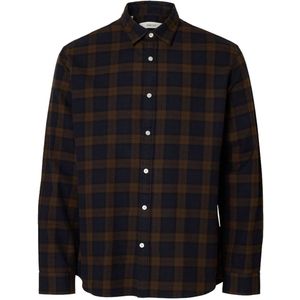 Selected - Noah Regular Fit - Overhemd - Lange Mouwen - 100% Biologisch Katoen