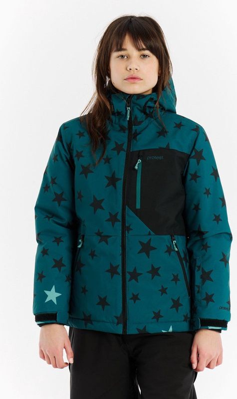 Protest - PRTMinx - Skijas - Zebraprint - Waterkolom 10K - Rainstorm Blue