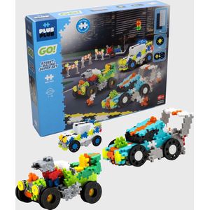 Plus-Plus - Go! Street Racing Super Set - Constructiespeelgoed - Set Met Bouwstenen - 900 Delige Bouwset - Bouwspeelgoed - Vanaf 7 Jaar